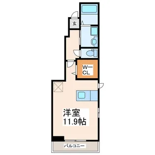 RAFFINE【1階】の間取り