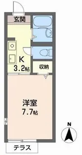 ディアスT&T【1階】の間取り