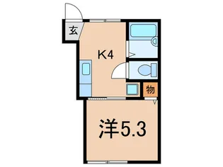 和光ハイツ【1階】の間取り