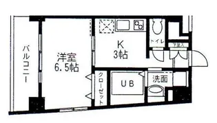 メゾン・デン・ウエスト【5階】の間取り