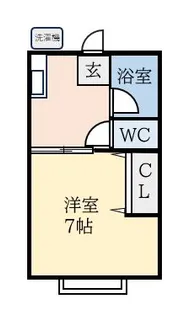 ワイエムハイツ【1階】の間取り