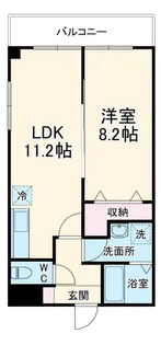 ソリス緑が丘【1階】の間取り