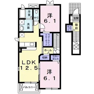 愛知県碧南市札木町1【アパート】の間取り