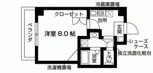 京都府京都市中京区壺屋町【マンション】の間取り