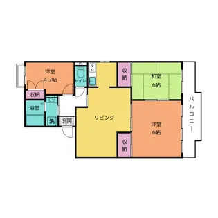 ルマ・インダ【4階】の間取り