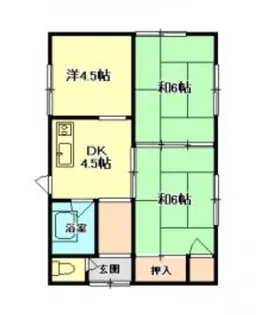 群馬県前橋市下大島町【一戸建】の間取り