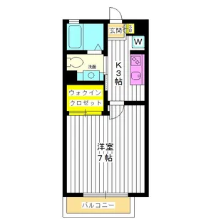 東京都練馬区春日町5【アパート】の間取り