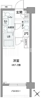 エコロジー都立大学レジデンス【2階】の間取り