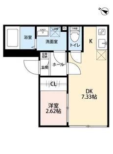 BIBLIO NIHONBASHI【5階】の間取り