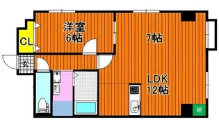 タイショウ7ビル【3階】の間取り