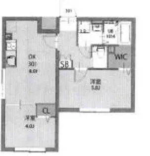 エルファーロ大塚【4階】の間取り