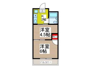 アズ川口レジデンス【1階】の間取り