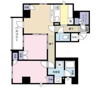 シティオ コモド【3階】の間取り