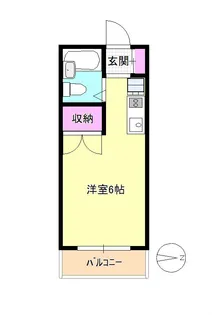 東京都八王子市暁町1【マンション】の間取り