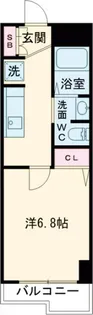 シャルム武蔵小山【4階】の間取り
