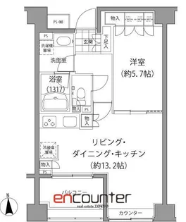 エーデル練馬【3階】の間取り