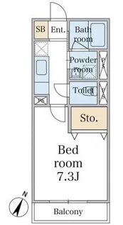 パレットモア公津の杜A棟【1階】の間取り