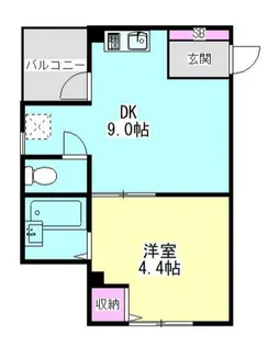 モリビル【4階】の間取り