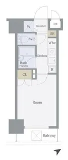 菱和パレス上馬【5階】の間取り