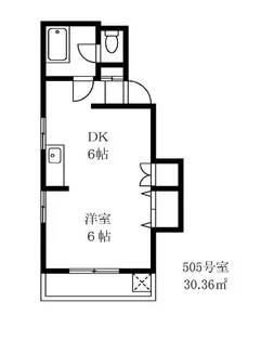 上板橋IMAハウスII【5階】の間取り