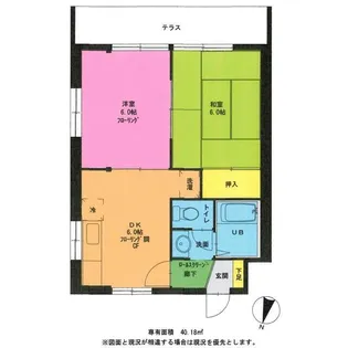 ジックス久が原【3階】の間取り