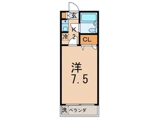 佃ビル【3階】の間取り