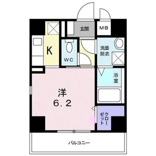 アーバンフォレスト【5階】の間取り