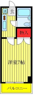 熊谷ビル【3階】の間取り
