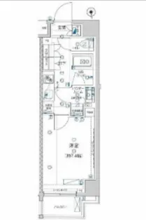 GENOVIA板橋west green veil【4階】の間取り