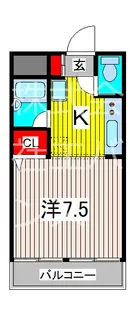 DーFLAT【1階】の間取り