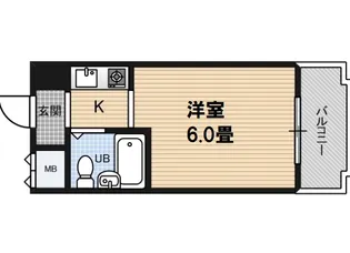 アンヘルム野田【5階】の間取り
