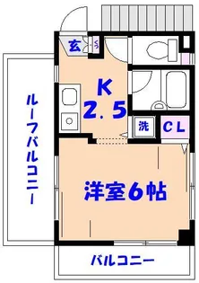 ピレウス【3階】の間取り