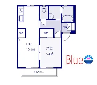 グランドュール【1階】の間取り