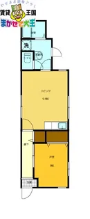 今泉アパート【1階】の間取り