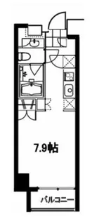 東京都港区麻布十番2【マンション】の間取り
