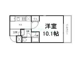 SCABBARD東山【2階】の間取り