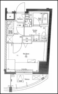 AZEST西巣鴨【11階】の間取り
