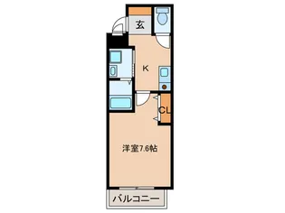 クレアドル須磨【2階】の間取り