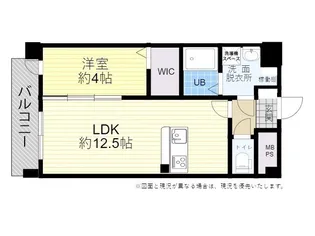 オーク金池南【4階】の間取り