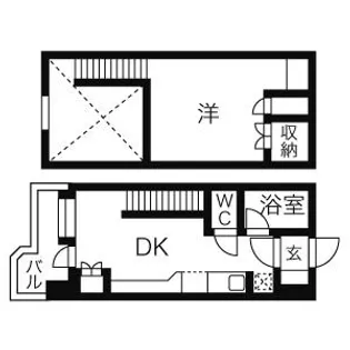 北海道札幌市中央区南四条西10【マンション】の間取り