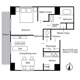ステージファースト水道橋【10階】の間取り