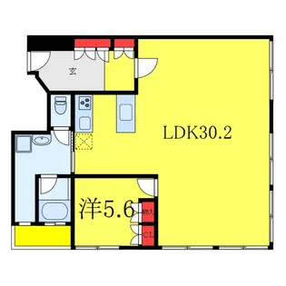 アヴェニール戸田【8階】の間取り