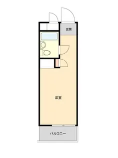 ハイ・シティ三軒茶屋第2【4階】の間取り