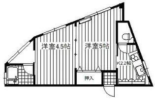 竹中ビル【3階】の間取り
