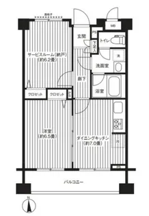 プリムヴェール西尾久メゾンC【3階】の間取り