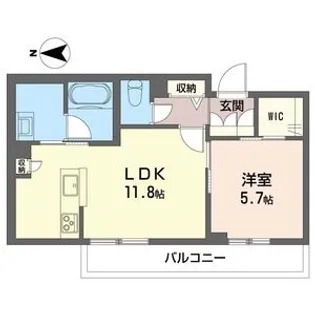 茨城県土浦市川口2【マンション】の間取り