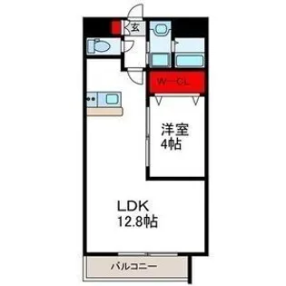 Cherry Blossom 五条通【12階】の間取り