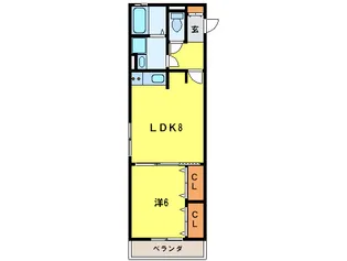 ボヌビ-宝塚の間取り