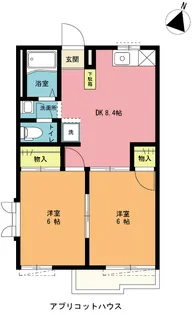 アプリコットハウス【1階】の間取り