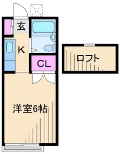 菊名メゾン【2階】の間取り